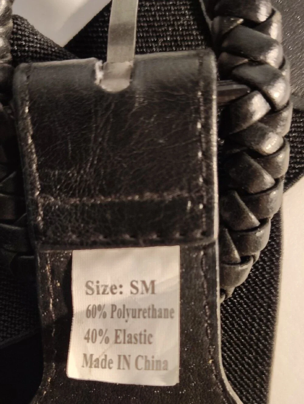 Black Polyurethane slim black